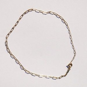 NWOT Catbird Solid Gold 1976 Anklet